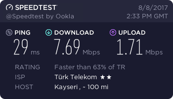 1080p videoyu donma olmadan izleyebilirken mobil veri ile oynanan oyunda 10 saniye gecikme yaşamak