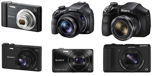 Sony, Cyber-Shot kompakt fotoğraf makinesi ailesini 7 yeni üye ile genişletti