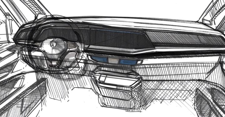2021 Volkswagen T7 Multivan bu kez konsol tasarımına ilişkin ipuçlarıyla karşımızda