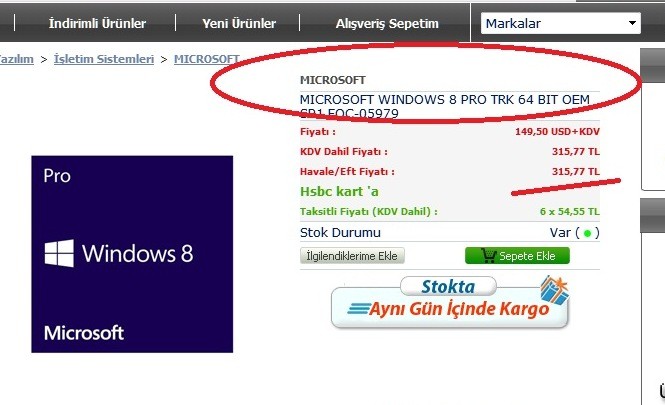  Windows 8 x86 kodu x64 de işe yarar mı