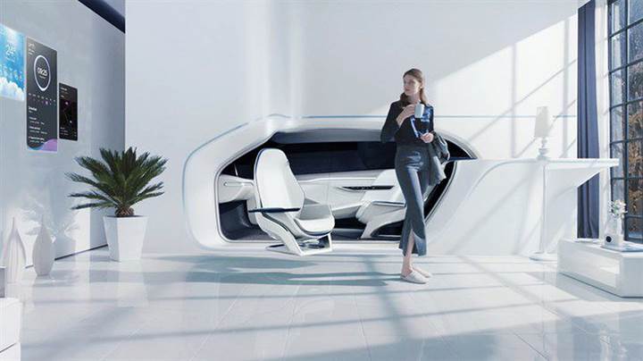 Hyundai'nin Mobility Vision konsepti kelimenin tam anlamıyla arabayı eve bağlıyor