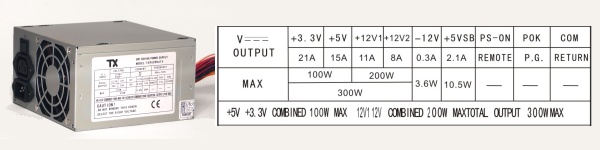  hangi 300-350watt power supply???