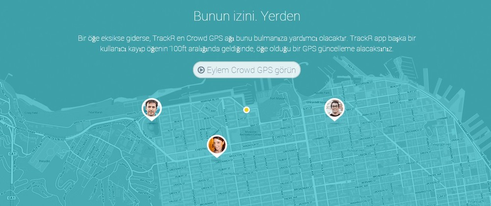  Satılık-GPS TrackR Bravo Kaybettiğiniz Eşyanızı Saniyeler içinde Bulun.