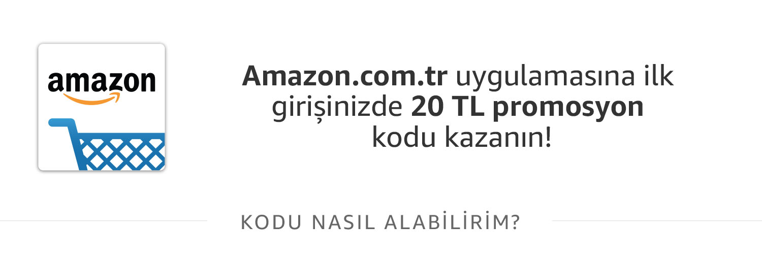 Amazon Türkiye Uygulamasına Özel 20 TL indirim