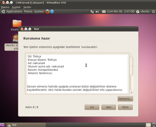  Ubuntu ve Türevleri Ana Konu