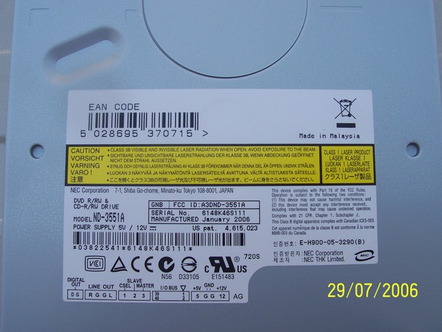  NEC 3551A'yı 4551 Yapmak,Firmware Güncellemek. Vs Asus1608P
