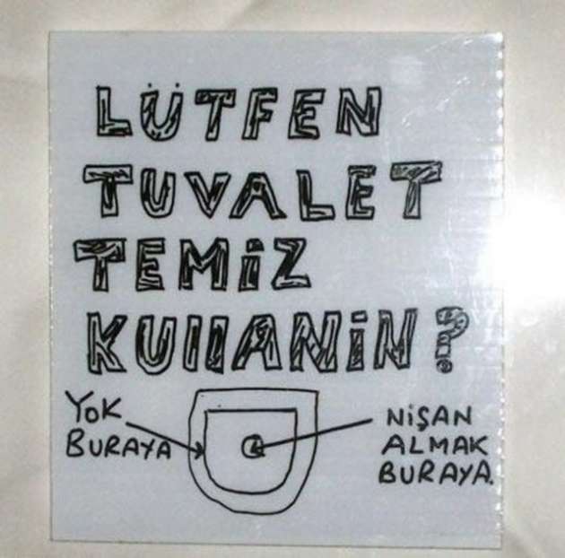  Tuvalet Yazıları