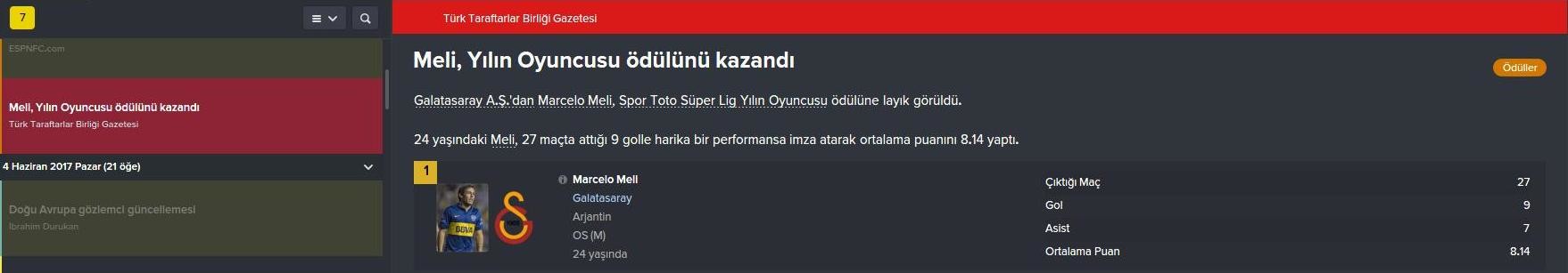  FM 2016 Galatasaray Kariyeri  -Yine yeniden- (3. sezon basladi)