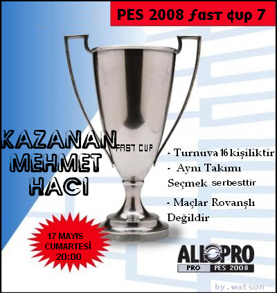  PES 2008 ƒαѕт ¢υρ_7 (Şampiyon M.Hacı)