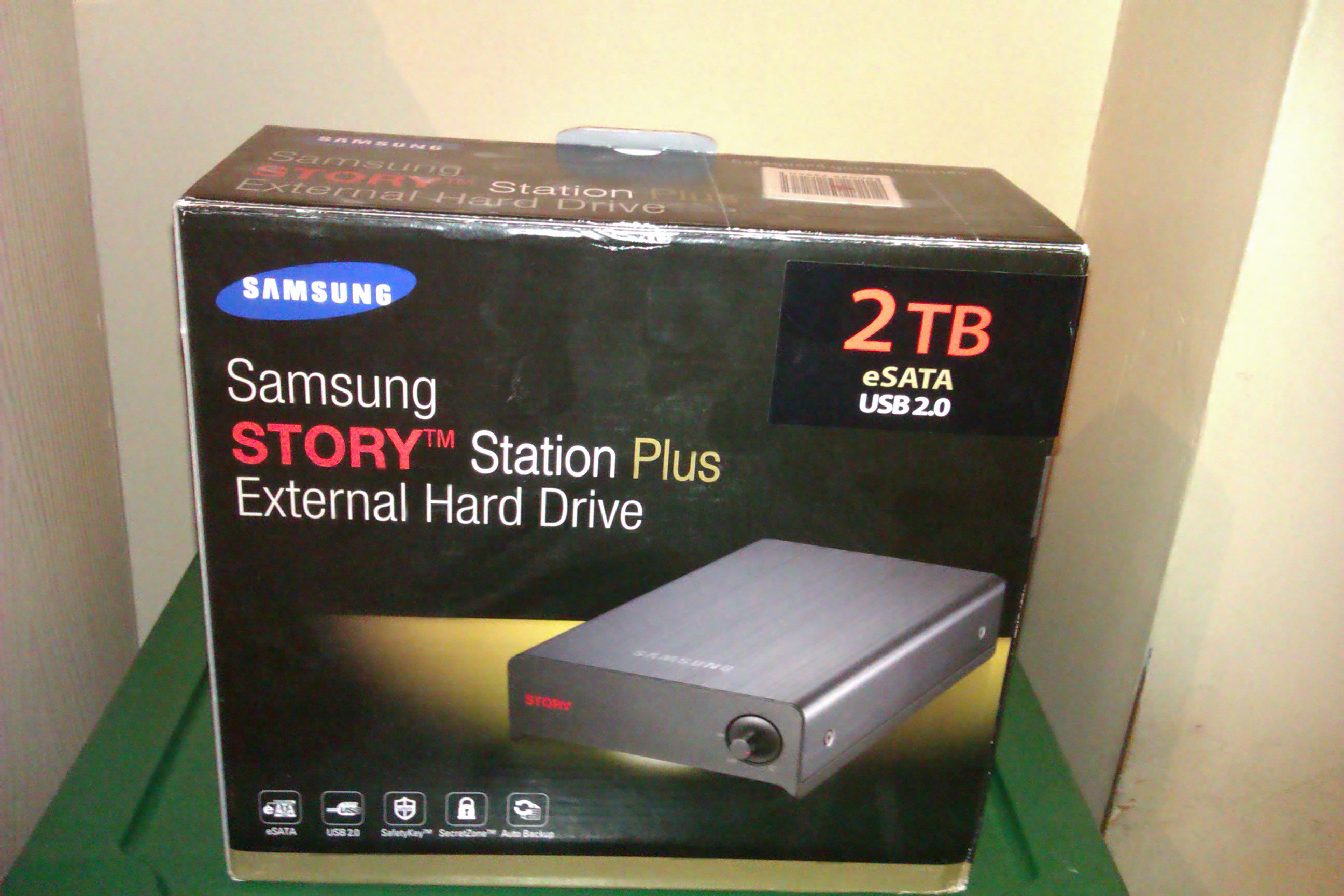 SAMSUNG STORY STATİON PLUS 2 TB E- SATA EXTERNAL HARD DRİVE