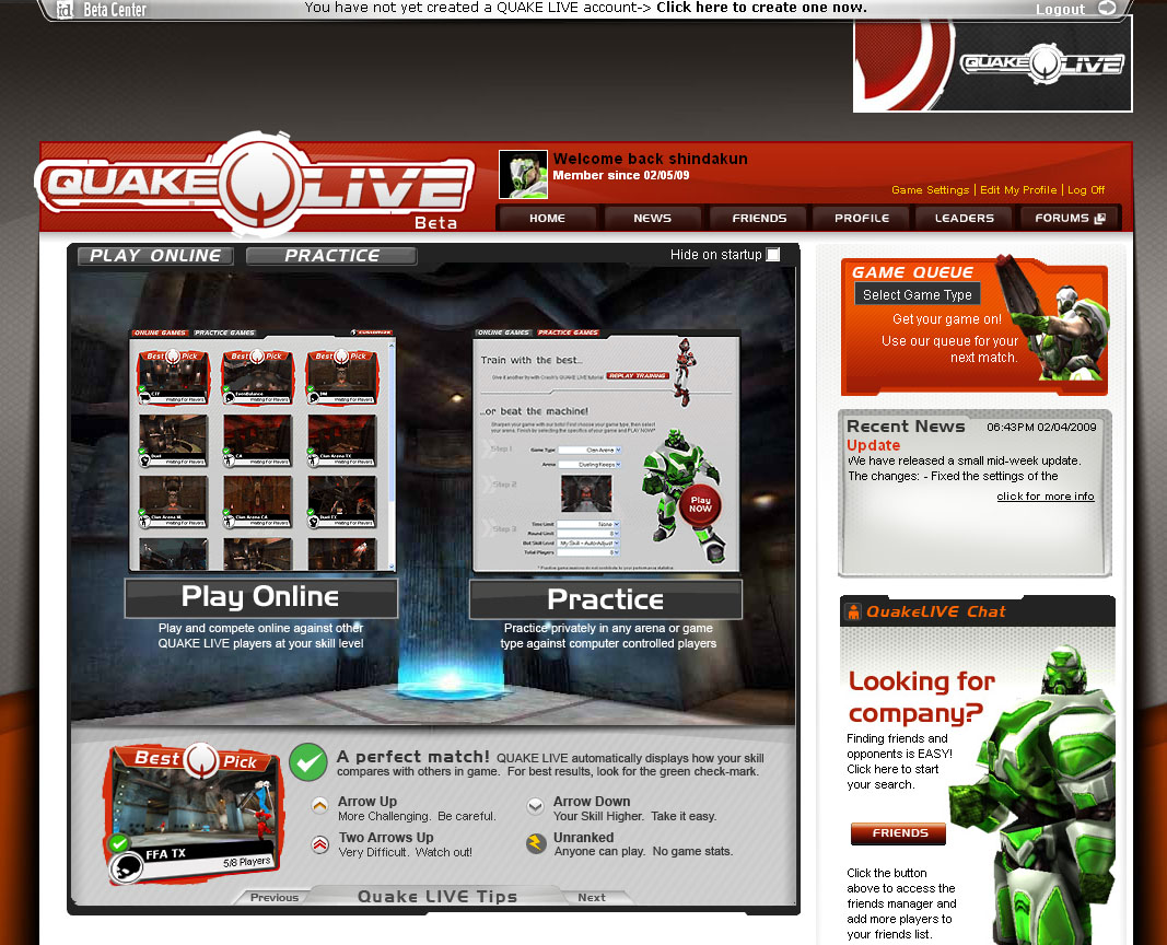  Quake Live | En iyi MMORPG oyunlarından biri | Web üzerinden