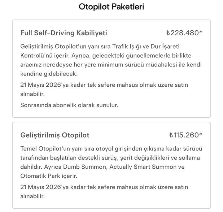 Tesla sahipleri dikkat: Tek seferlik FSD satın alma dönemi bitiyor! İşte son tarih