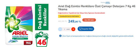 CarrefourSa Kart'la; indirimi yakala