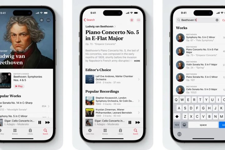 Apple Music Classical ay sonunda geliyor