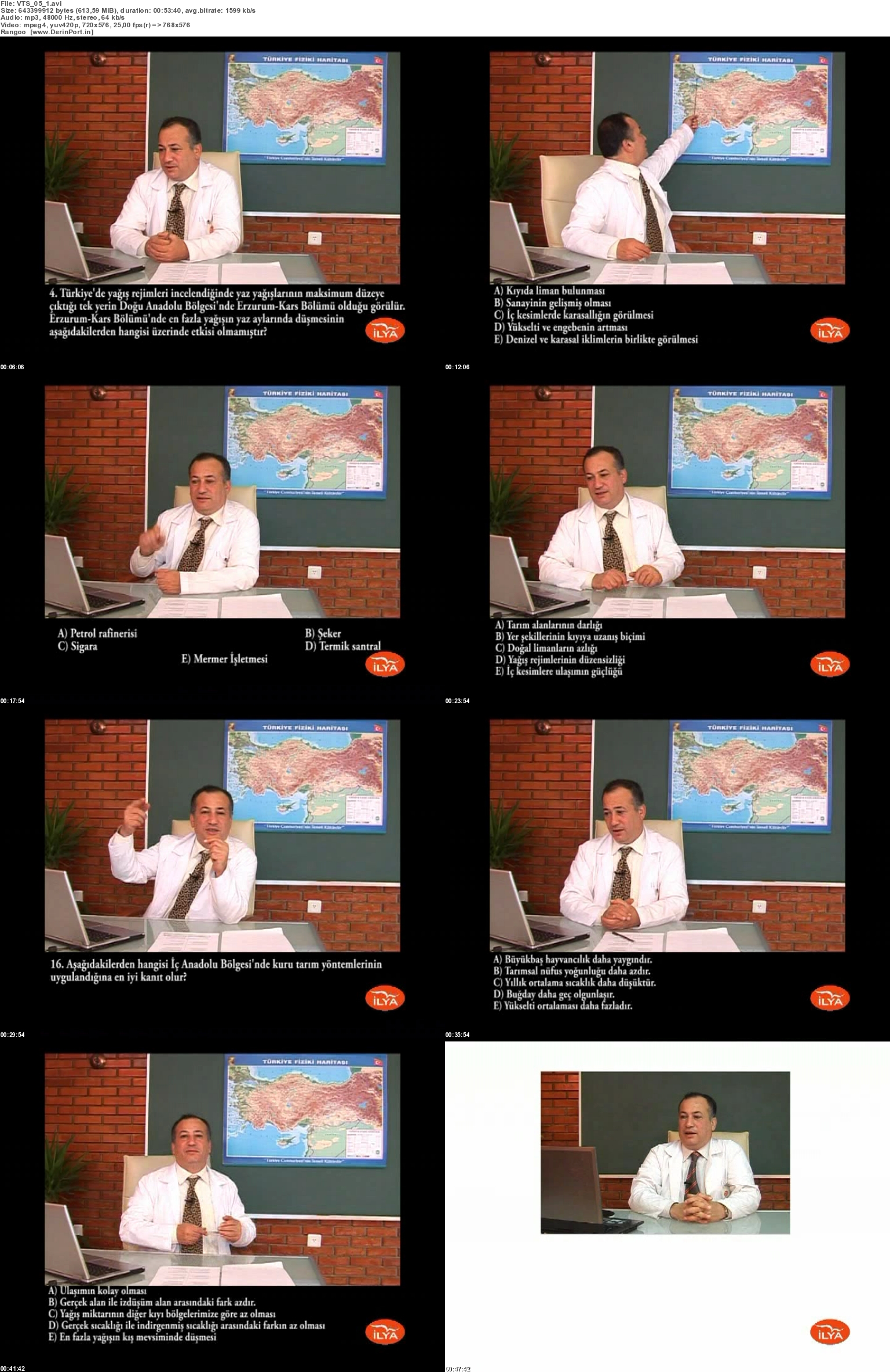  Kpss Coğrafya Testleri (Videolu) + Konu Anlatım Kitabı