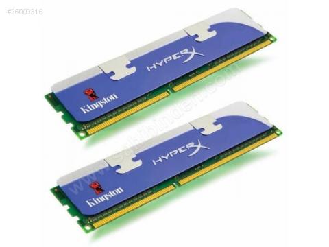  4 GB GARANTİLİ KINGSTON HYPERX SOĞUTUCULU REMLER