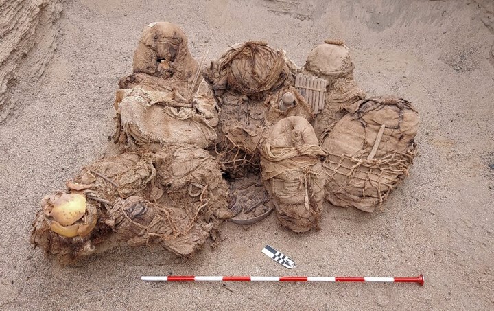 Peru’da 800 yıllık insan kalıntıları bulundu