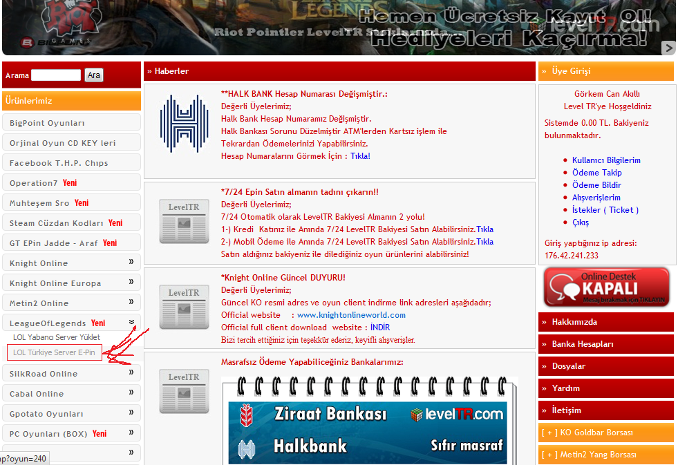  RiotPoints(RP) Nasıl Alınır ATM