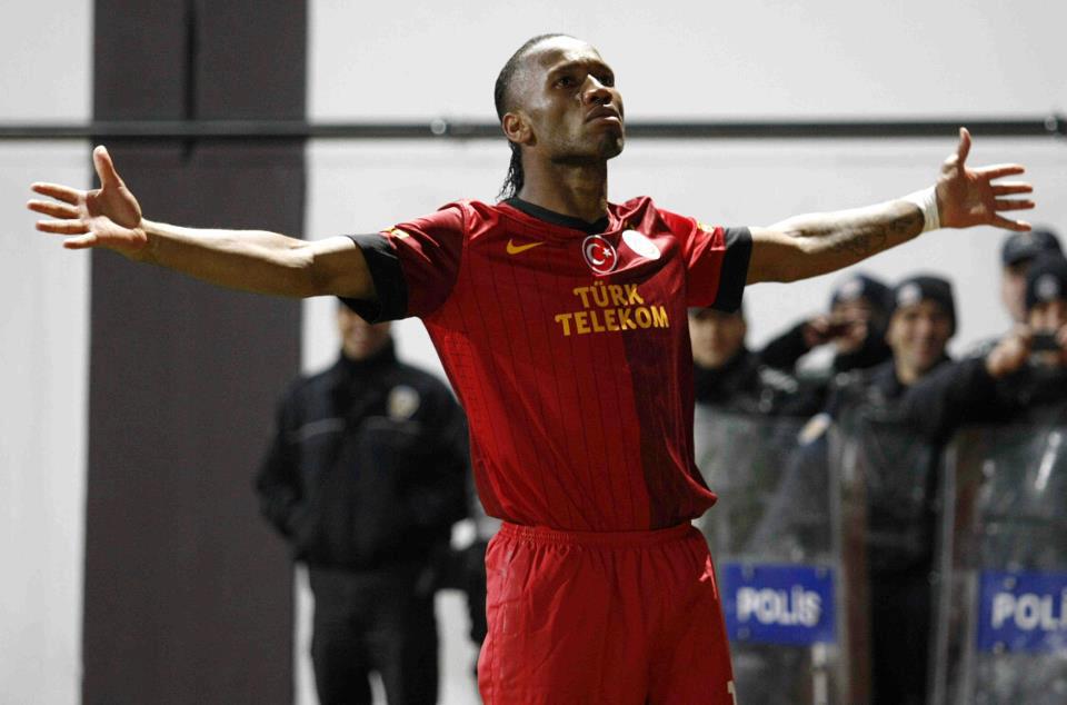  Drogba'nın Gol Sevinci