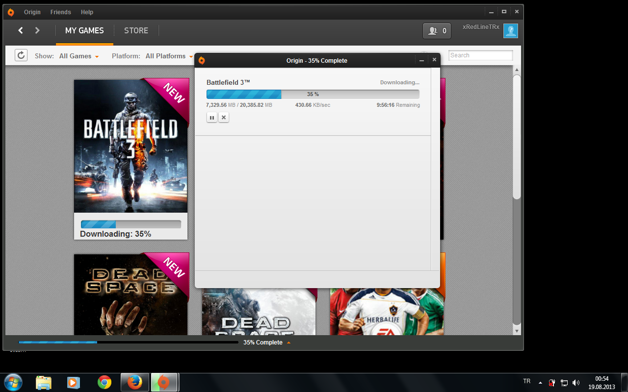  Origin Yetersiz Disk Sorunu