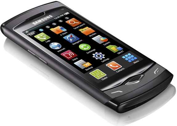  Satılık Samsung Wave S8500 (Lüks Çekmeli Deri Kılıf Hediyeli)