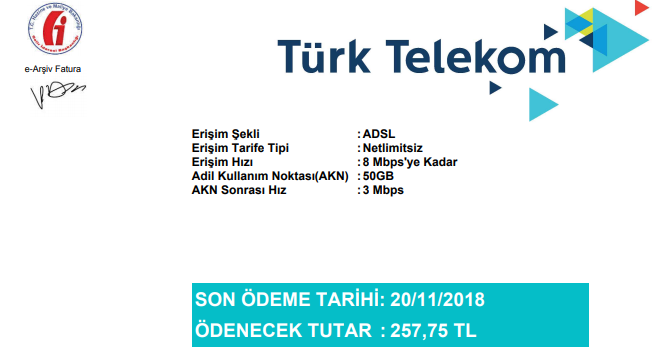 Türk Telekom'den 'Adil kullanım ve kota ' açıklaması