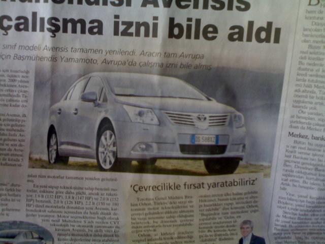  Yeni toyota avensis