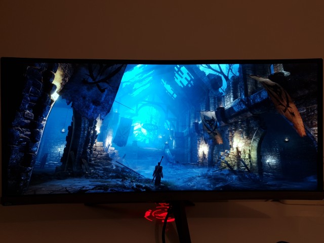 ASUS PG348Q 34 5ms 100Hz 3440x1440 Curved UltraWide IPS Gamer Monitör