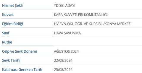 396. Dönem (Ağustos Celbi)