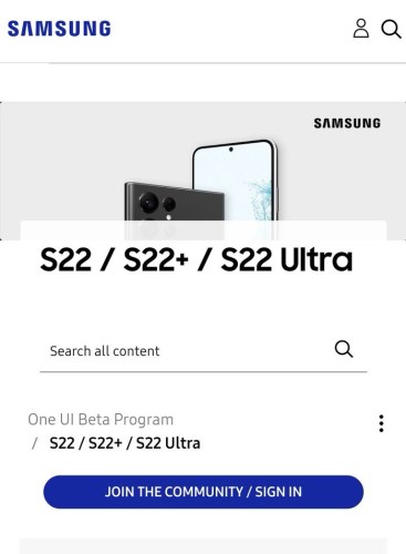 Galaxy S22 serisi One UI 8 beta programına dahil edildi
