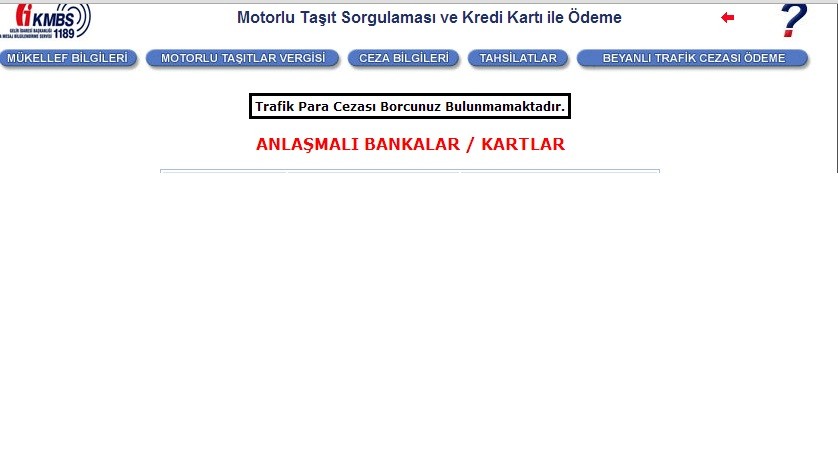  kırmızı ışık-hgs-radar cezalarını nasıl öğrenebilirim ?