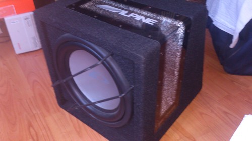  satılık Alpine SBE 1243BR 30cm subwoofer