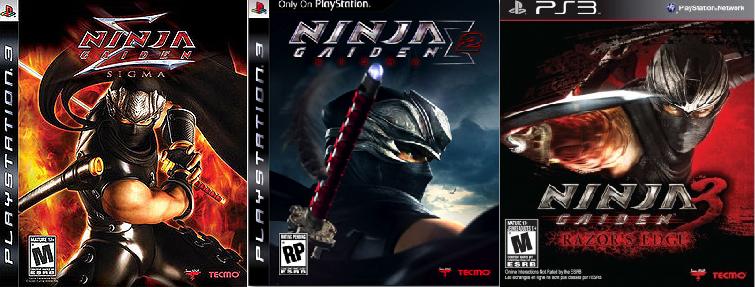  Ninja Gaiden 3 Razors edge ve Ninja Gaiden 2 Sigma (Kardeşlik yapıldı)