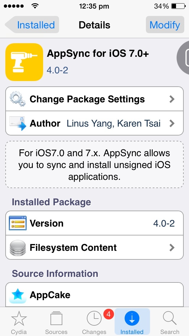  ~ iOS 7 - 7.1.2 Jailbreak ÇIKTI !!! ~ (JB Yapımı, Repo, Tweak ve SSS)