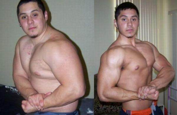  bodybuilding önce vo sonra + Evde çalışma programı ss'li