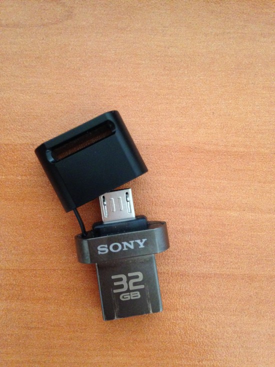  Sony 32GB Microvault USB Flash Drive for Smartphone (USM32SA1