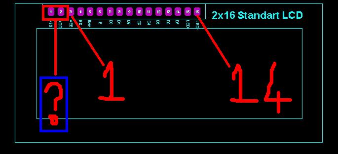  2*16 lık lcd yardım