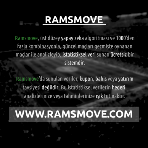 Yeni Oran Analiz Sitesi | Ramsmove
