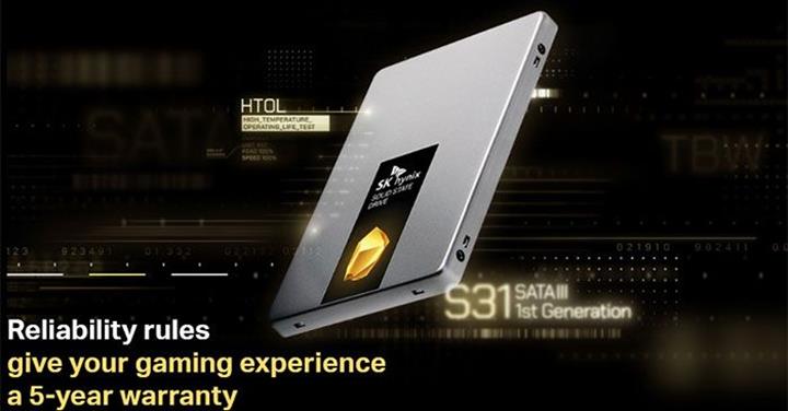 SK Hynix Gold S31 SSD'lerini duyurdu