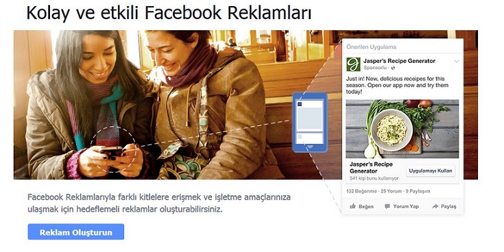  Facebook Sayfalar'da Reklam Veren İşletmeler - ANAKONU