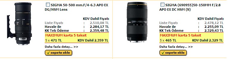  Nikon D5000 için Lens Önerisi...