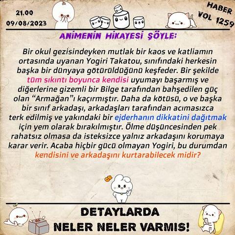 Animeli Günler Haber (AnimeSeverler)📰