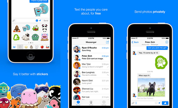 Facebook Messenger, beklenen tasarım değişimiyle iOS ve Android için yenilendi
