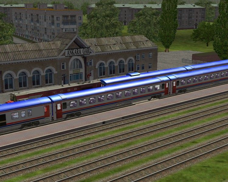  TCDD tren similatörü