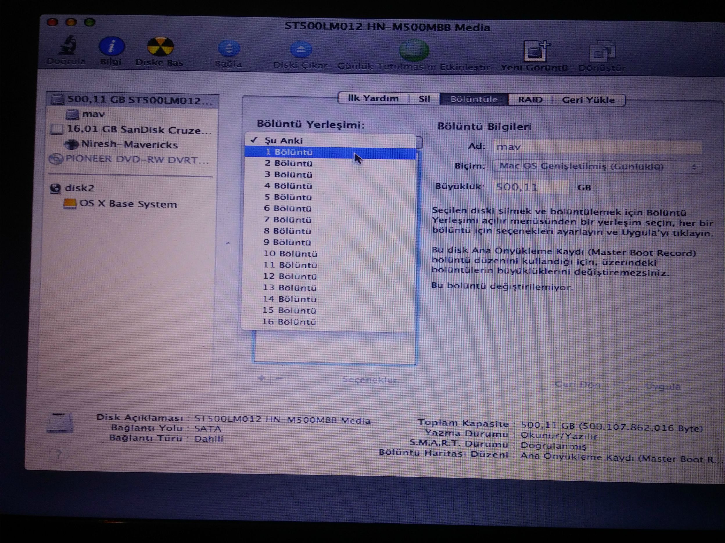  Mac OS X 10.9 Mavericks'i Asus P5 KPL Serisi Anakartlara Kurulumu Rehberi (Detaylı)