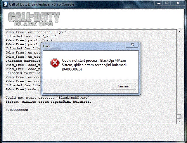  cod black ops multiplayer sorunu