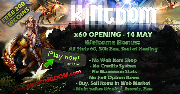 KINGDOM | x60 | Dynamic Exp | NO WEBSHOP, No Fo, No Max | OPEN 14 MAY