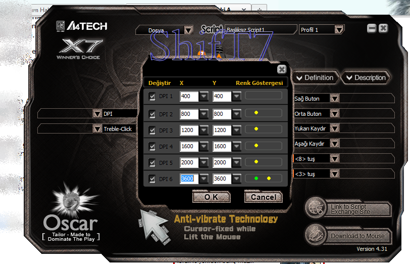  A4 TECH XL-747H New!