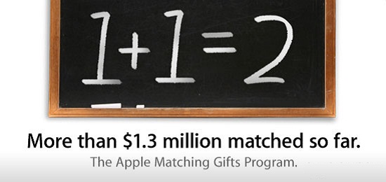 Apple çalışanların bağış kampanyasına 1.3 milyon dolar yardım yaptı 