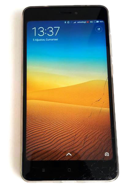 Note 4x Cihazımın Ekranı Çatladı